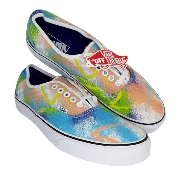 VANS Retro Mart Women's NEW Multicolor Designer Sneakers - sz. 6 REAL BEAUTIES! - Picture 1 of 6